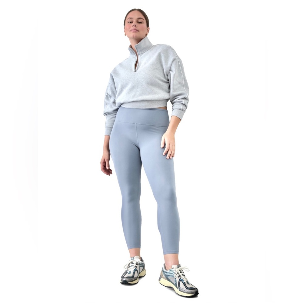 Athleta Elation Ultra High Rise 7/8 Leggings in Powder Blue XL